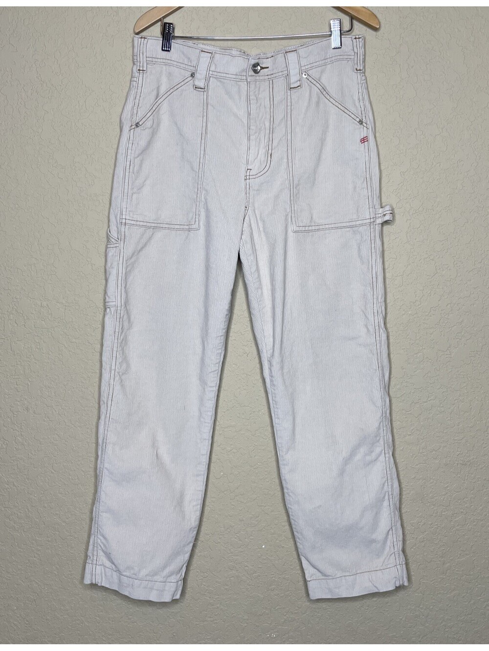 Urban Outfitters BDG Corduroy Pants Mom High Rise Women’s Size 32 Ivory